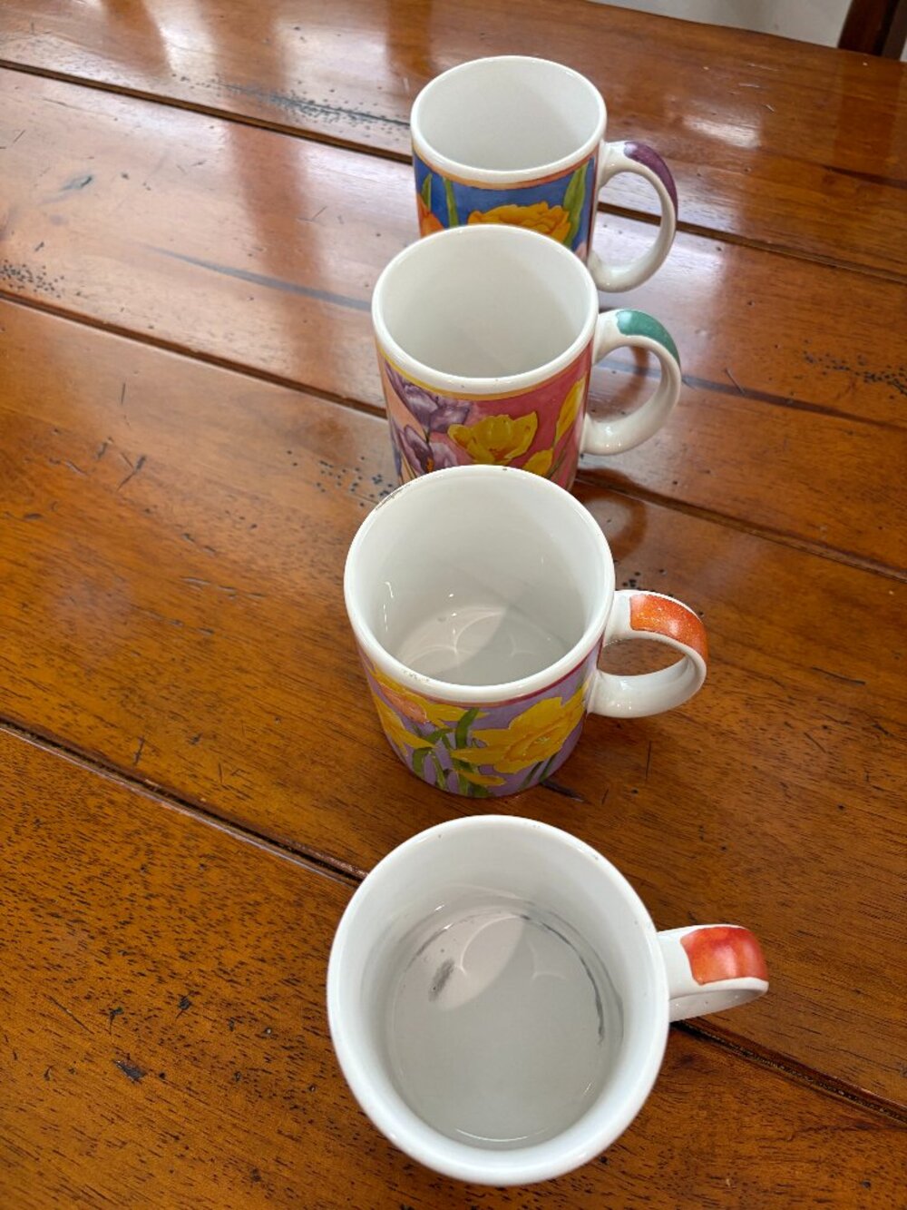 Cypress Point Trading Company Set of 4 Coffee Mugs